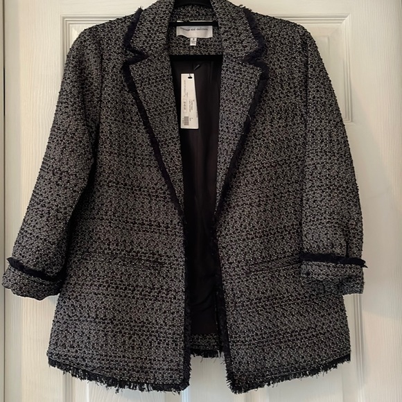 NWT Cupcakes and Cashmere Gregory Tweed Blazer size small - Picture 6 of 15